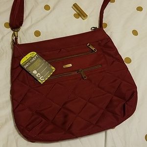 Anti-theft Maroon Bag!